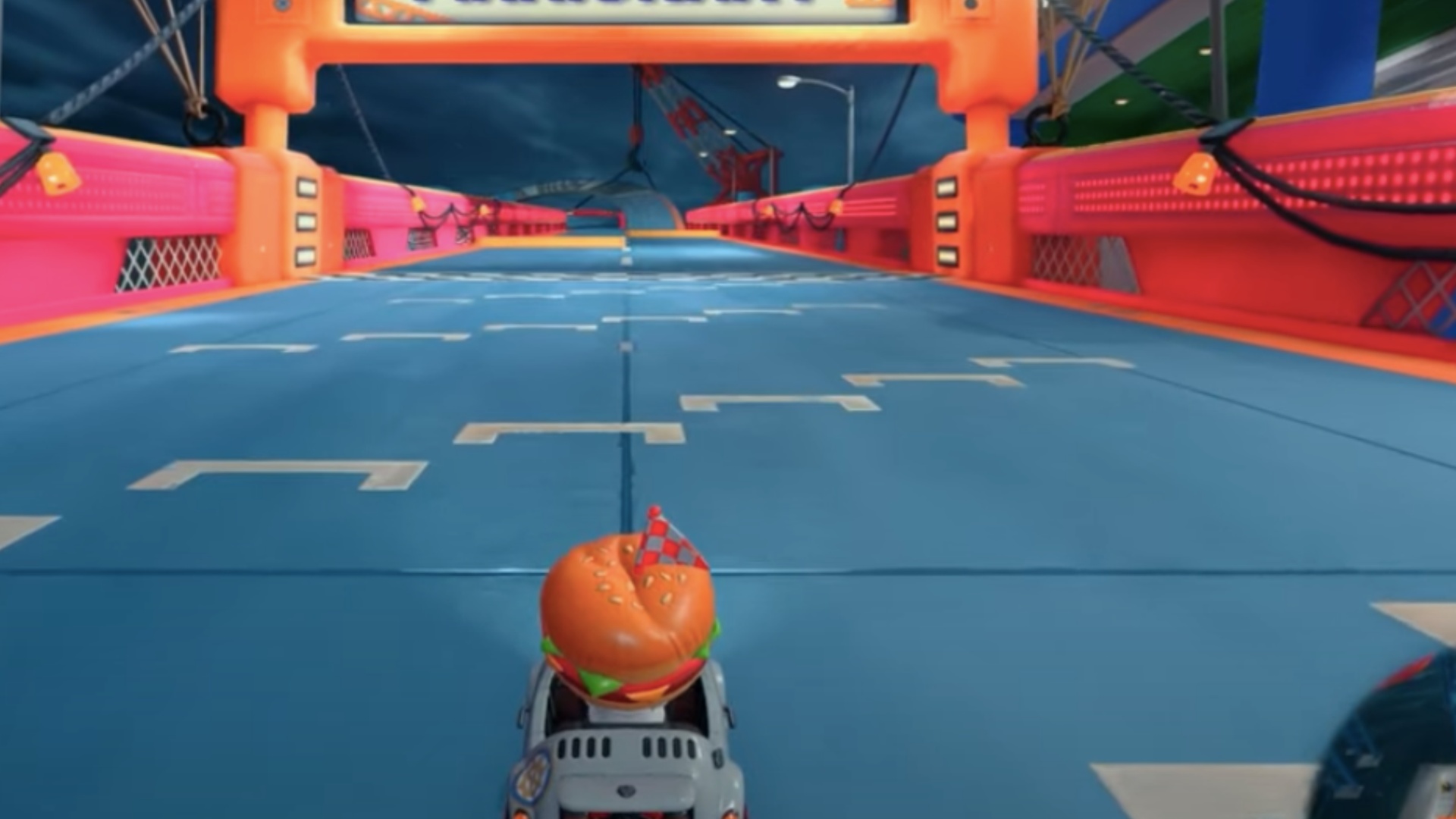 DK Spaceport Track in Mario Kart World (Image via Nintendo)