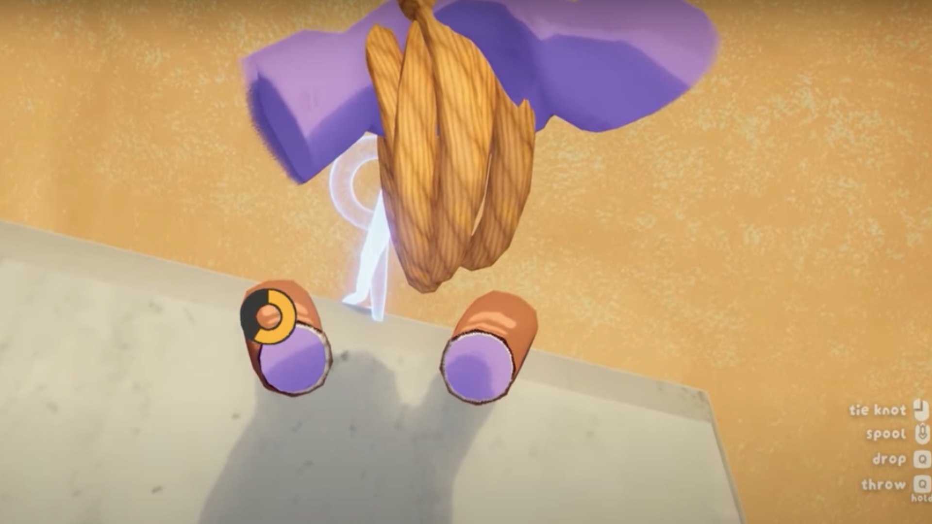 Use scroll to adjust the rope length (Image via Landfall)