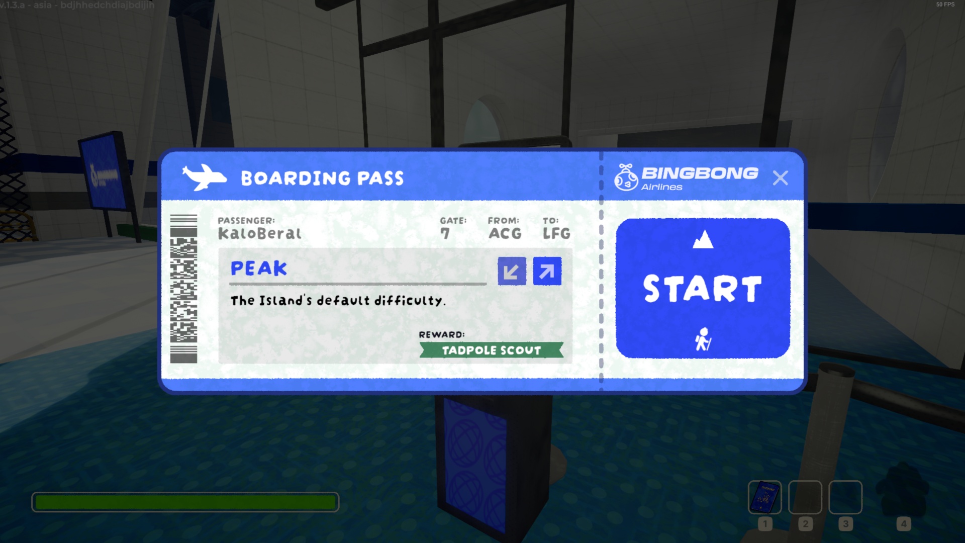 The default mode in PEAK (Image via Landfall | Aggro Crab)