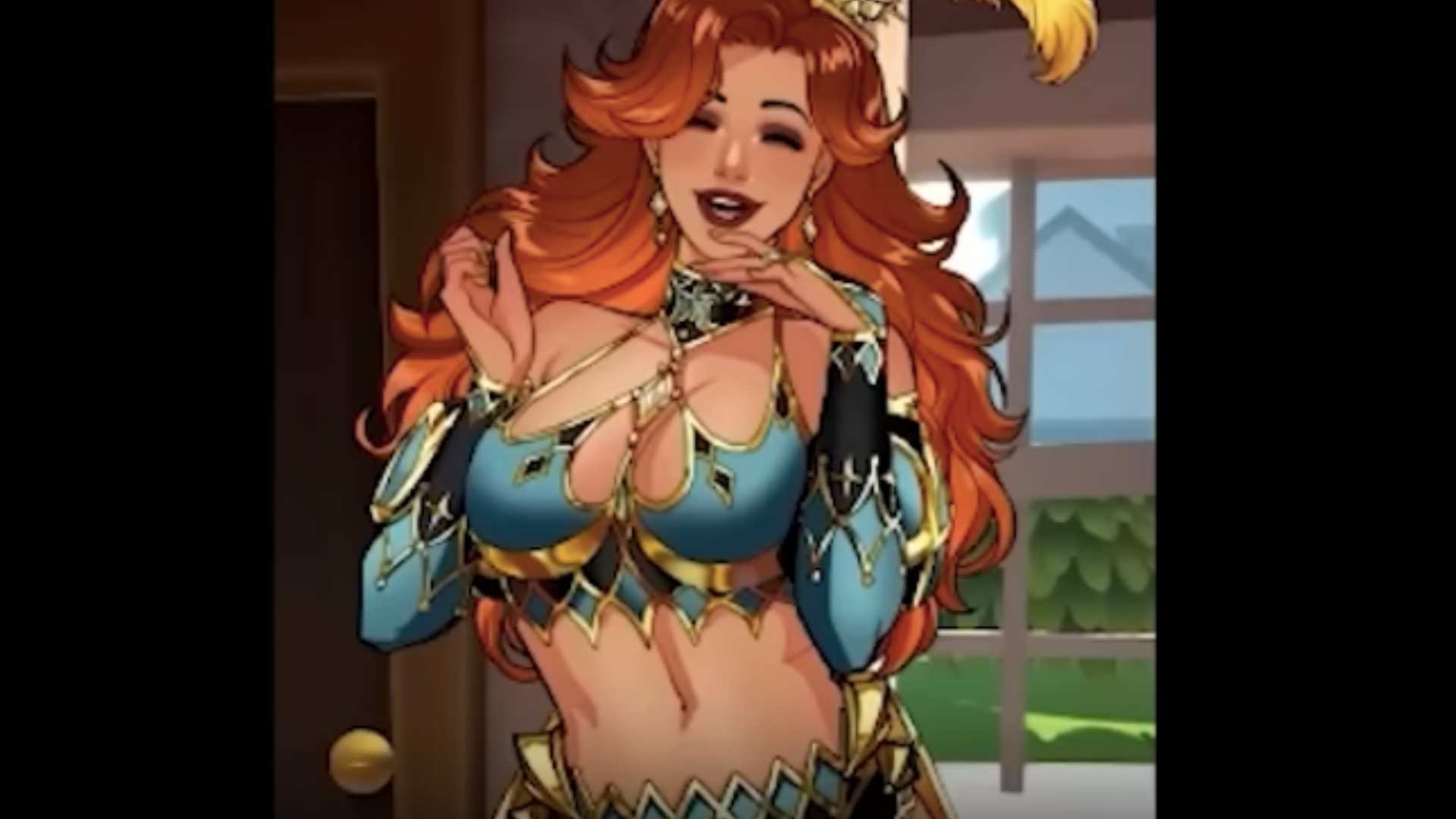 Explore how to romance Lucinda Lavish (Image via Team 17)