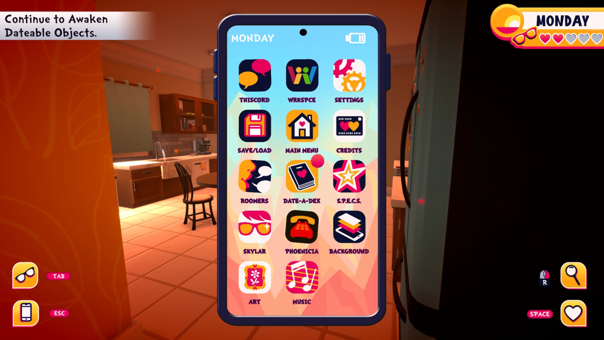 The Roomers app is on your phone (Image via Team17)