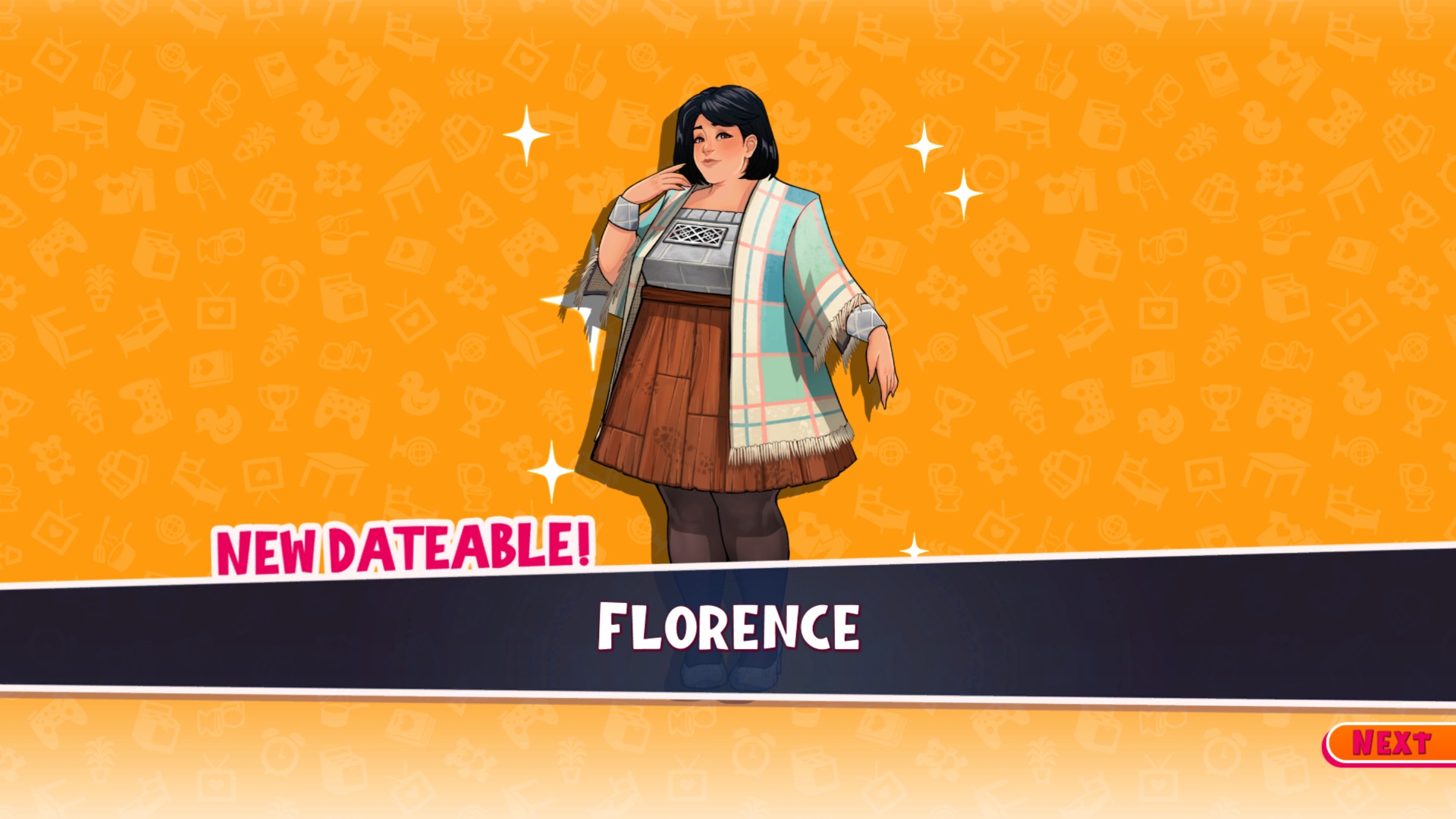 Florence in Date Everything (Image via Team17)