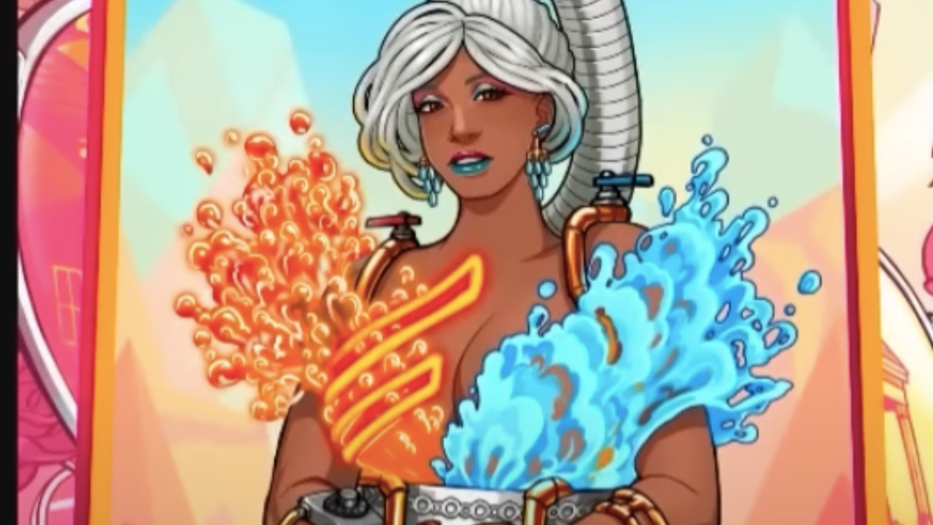 Winnifred is one of the Dateables in the game (Image via Team 17)