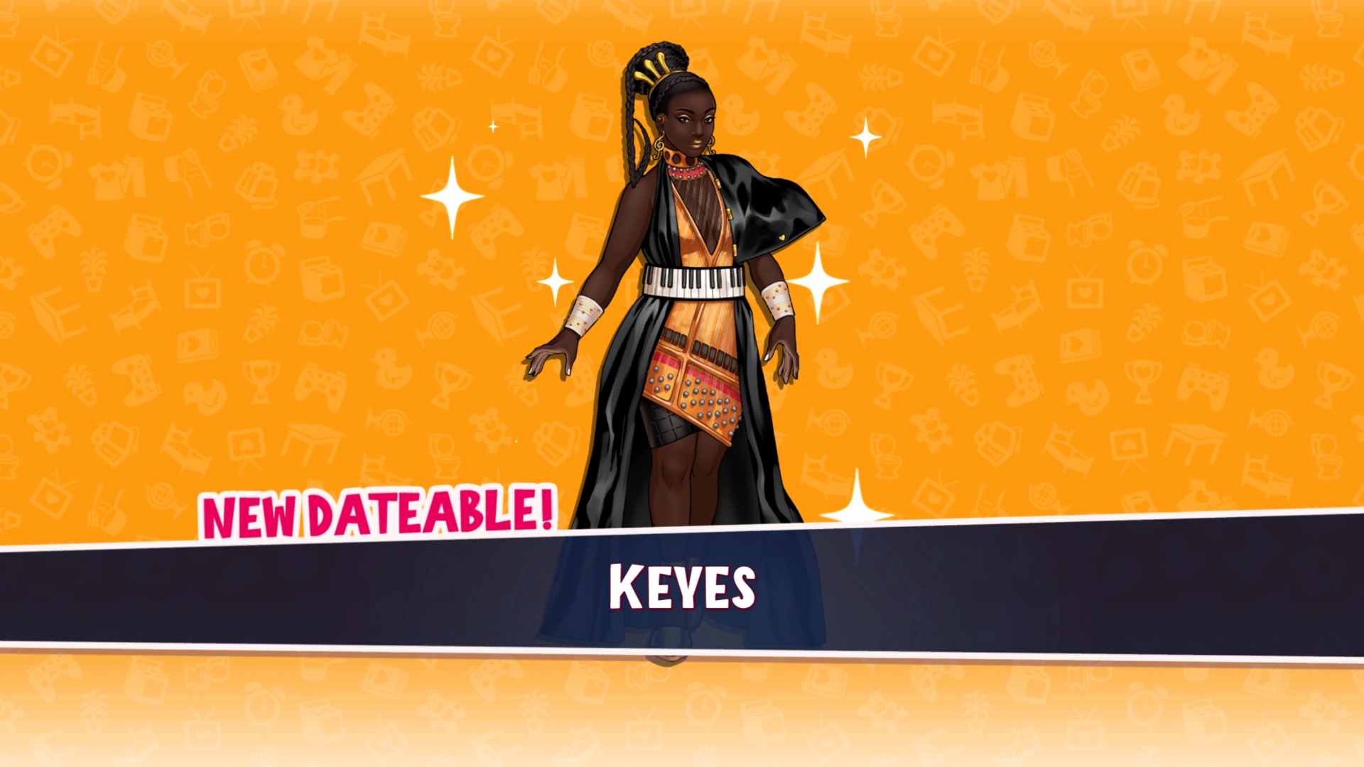 Keyes in Date Everything (Image via Team17)