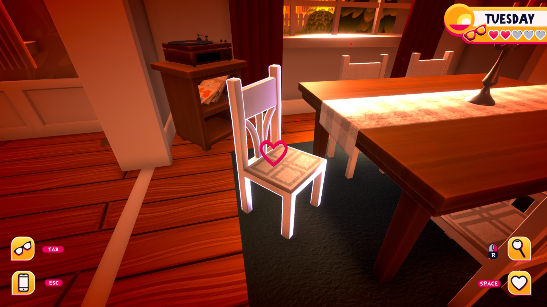 You can use any chair in the house (Image via Team17)