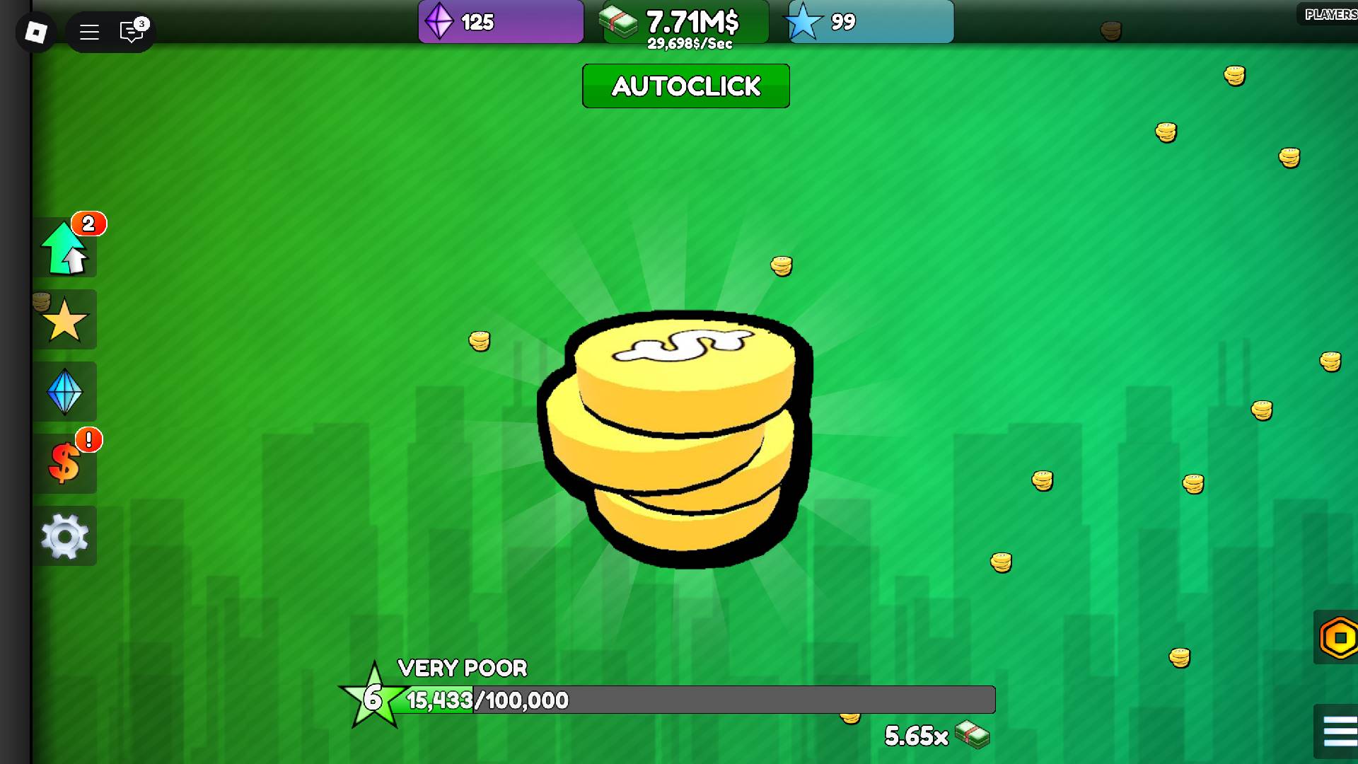 Money Clicker Inc Beginner's Guide (Image via Roblox)