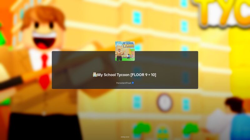 My School Tycoon (Image via Roblox)