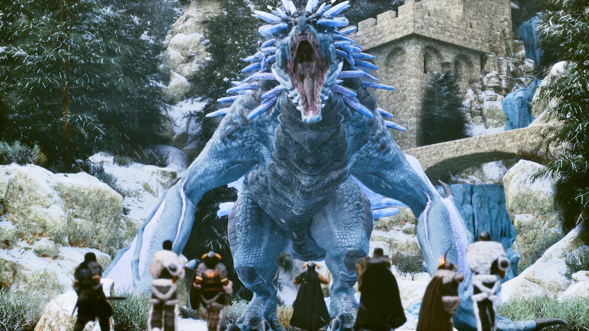 Mythical Creatures in Ark Ragnarok Ascended. (Source : Studio Wildcard)
