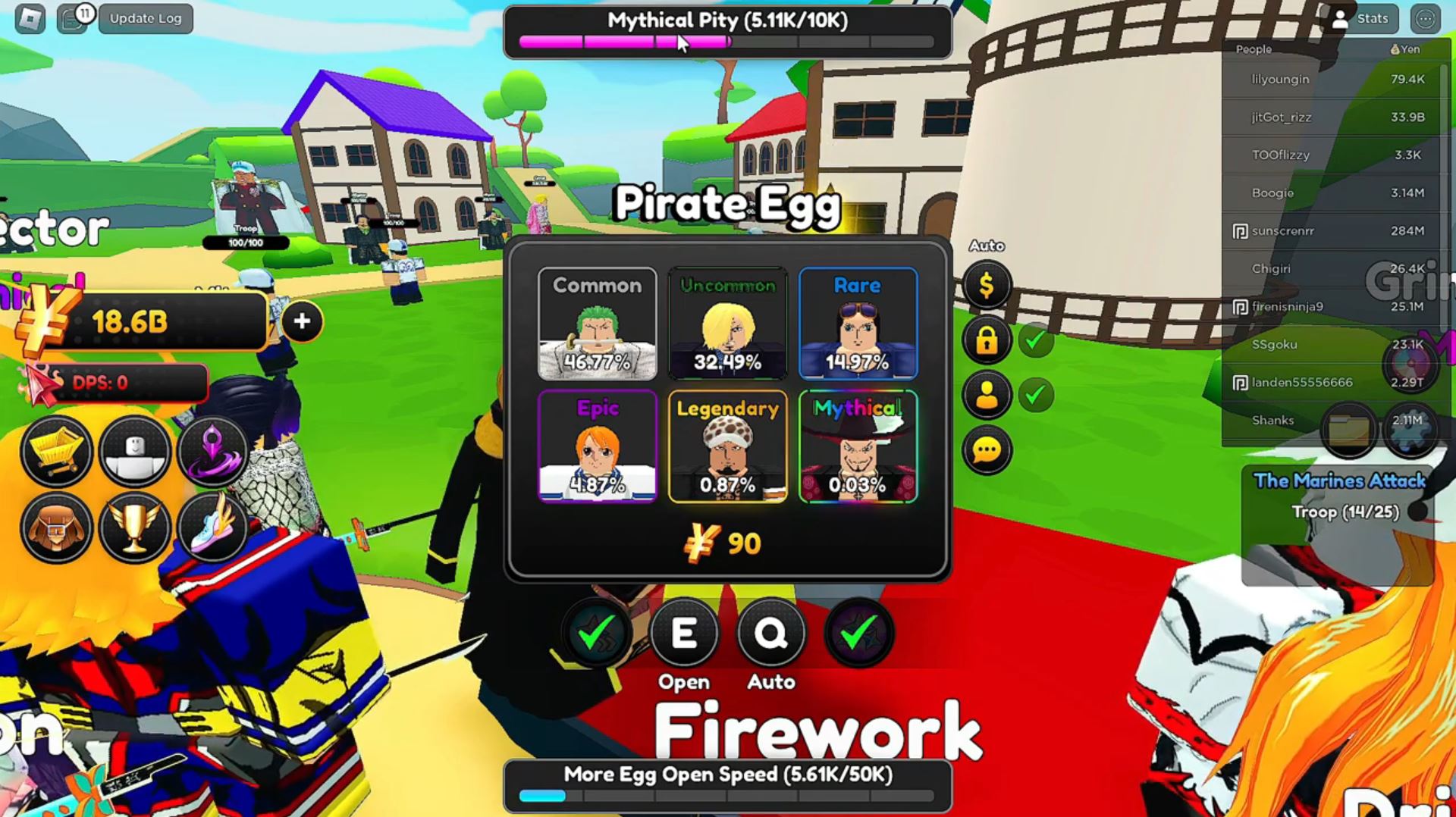 Mythical pity (Image via Roblox)