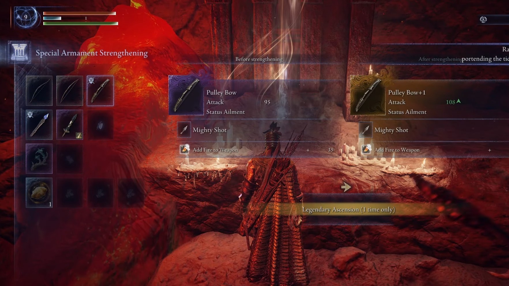 The Smithing Table Legendary Ascension