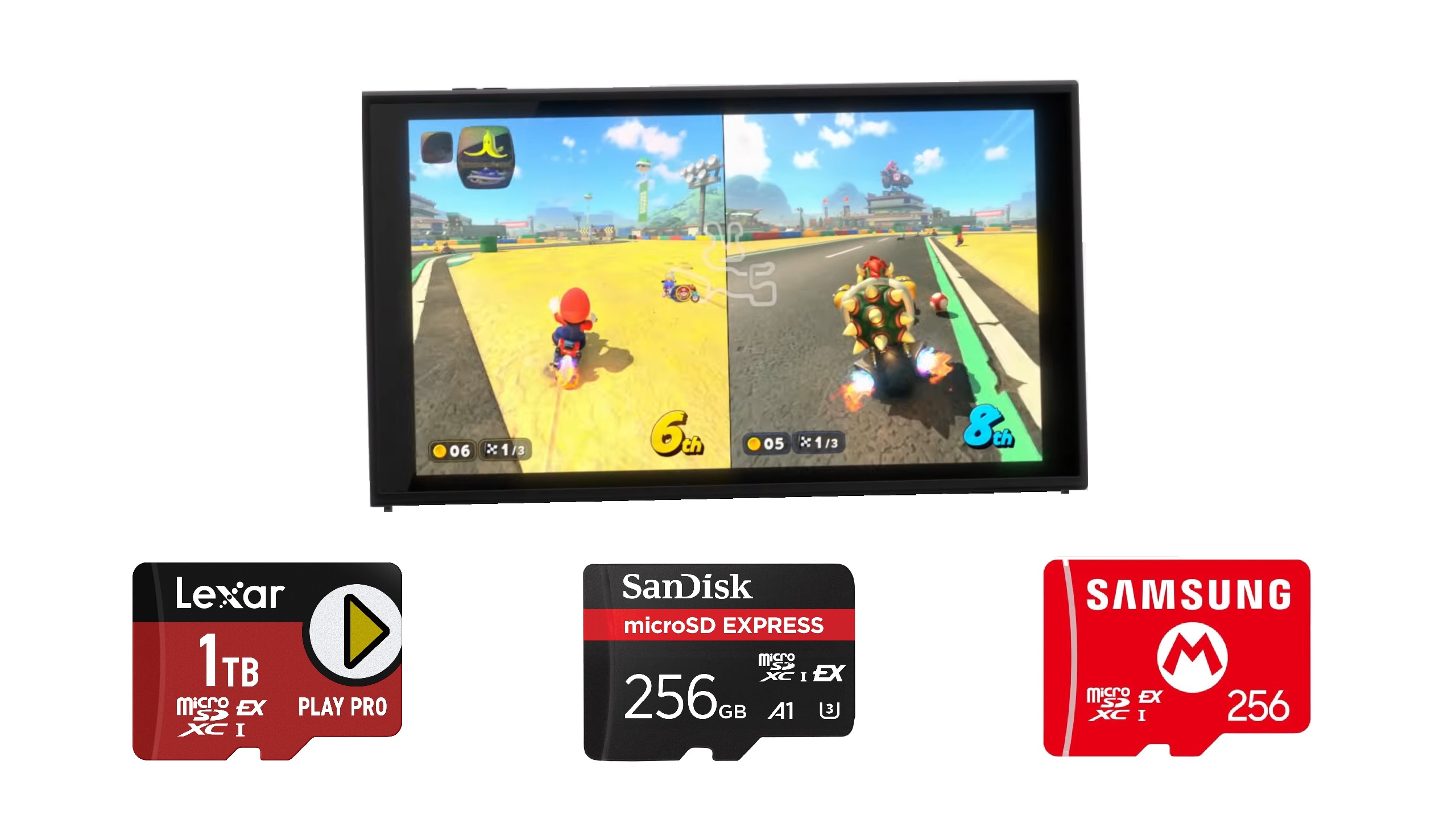 Nintendo Switch 2 and its compatible microSD Express cards