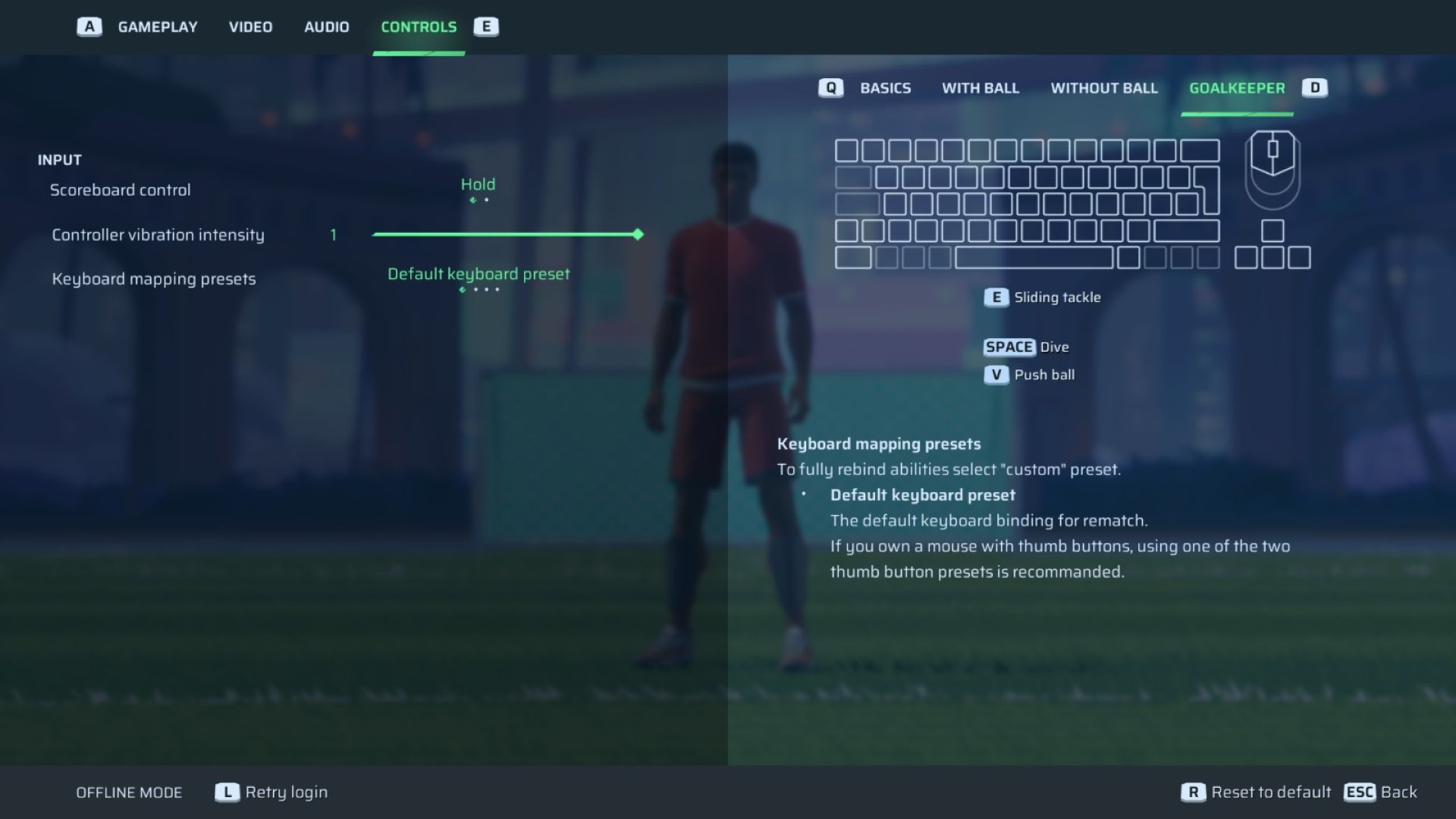 Goalkeeper pc rematch