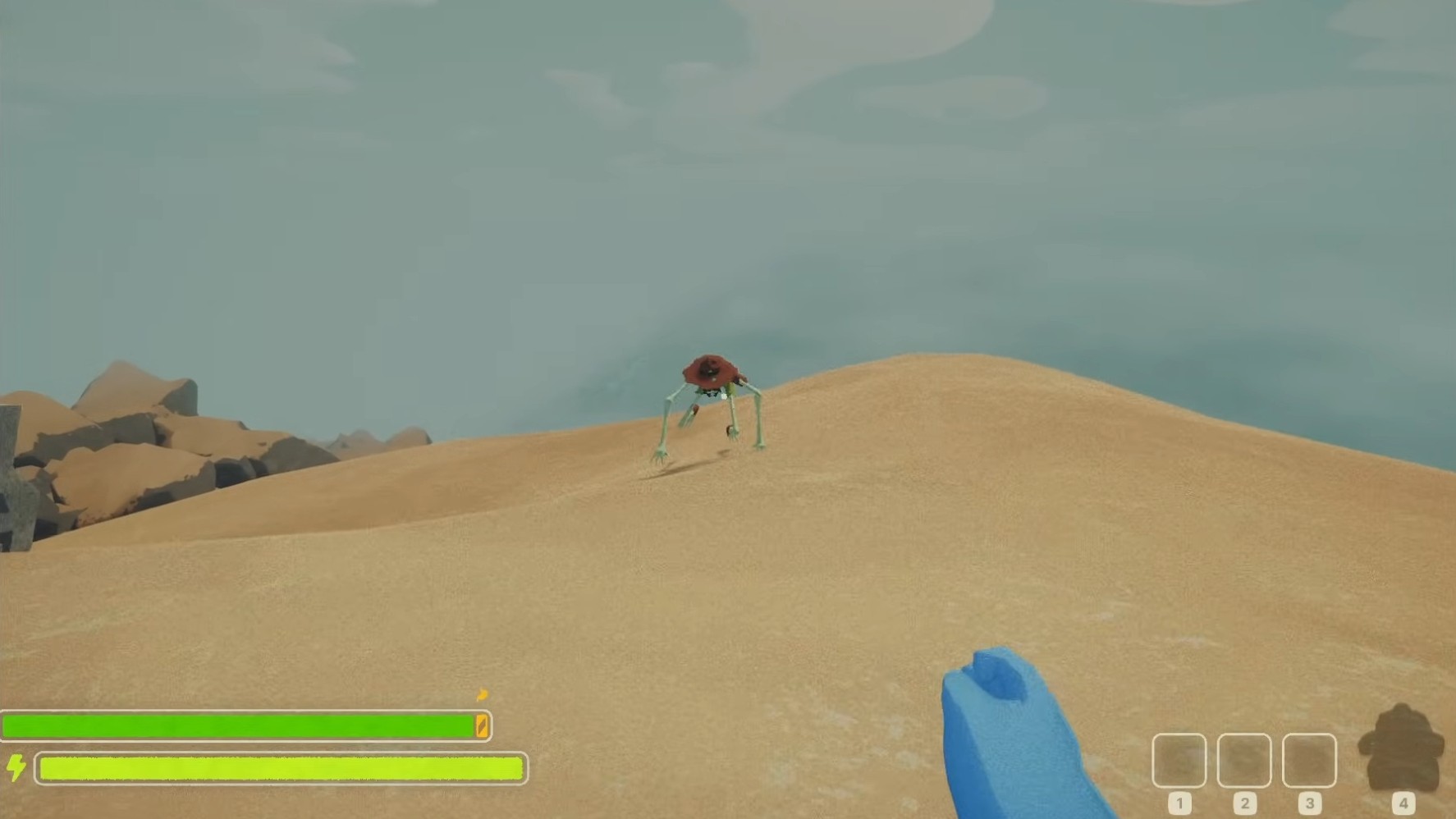The Scout Master approaching