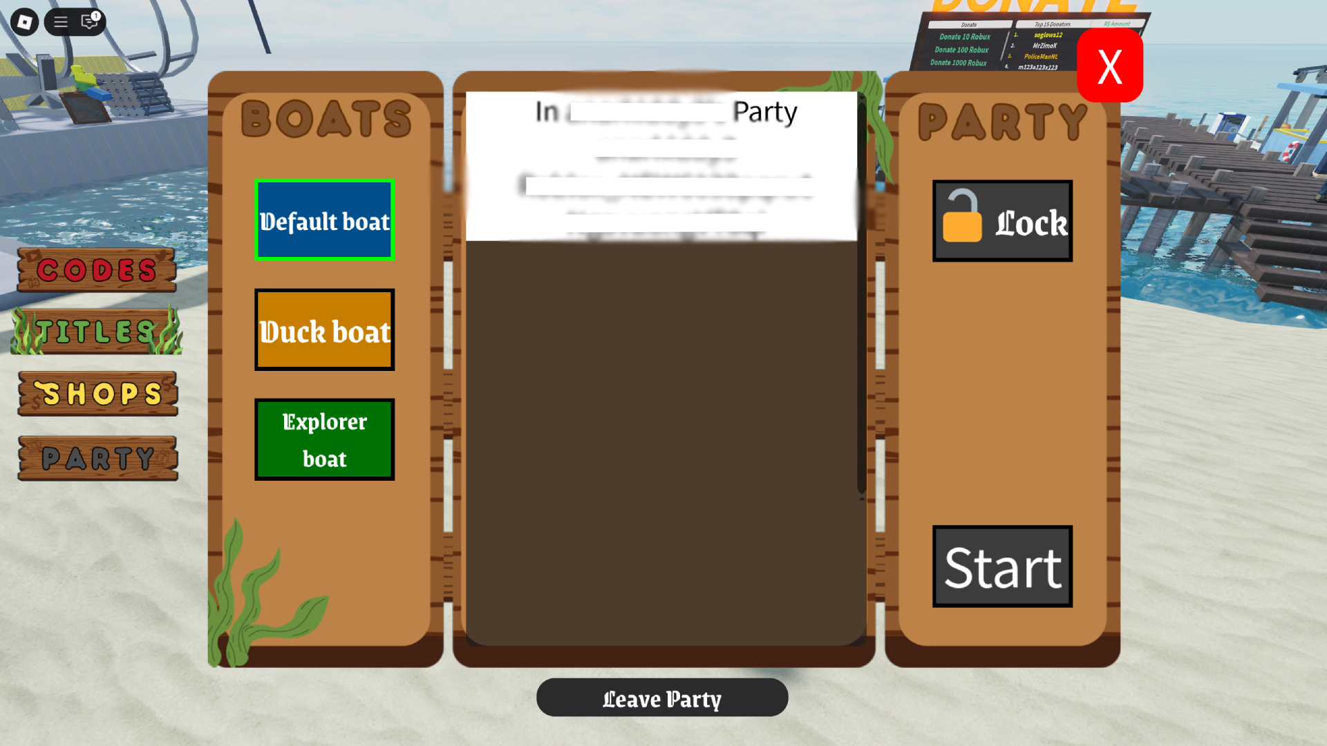 Party (Image via Roblox Corporation)