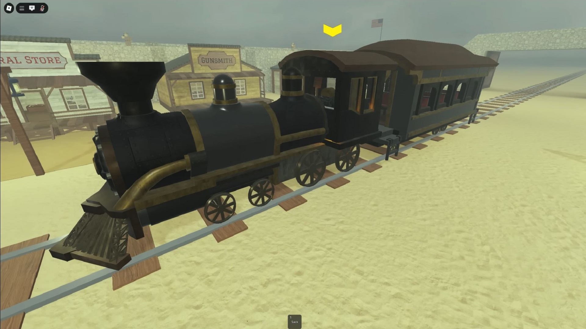 Passenger Train (Image via Roblox)