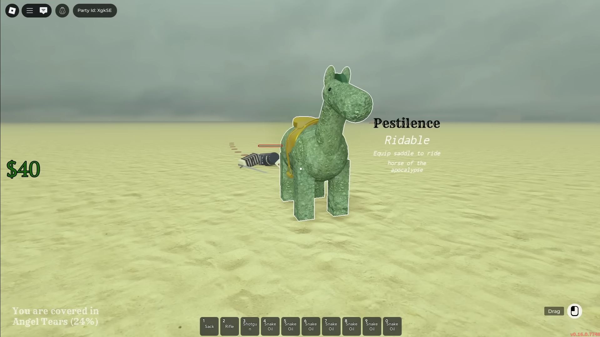 Pestilence Horse (Image via Roblox)