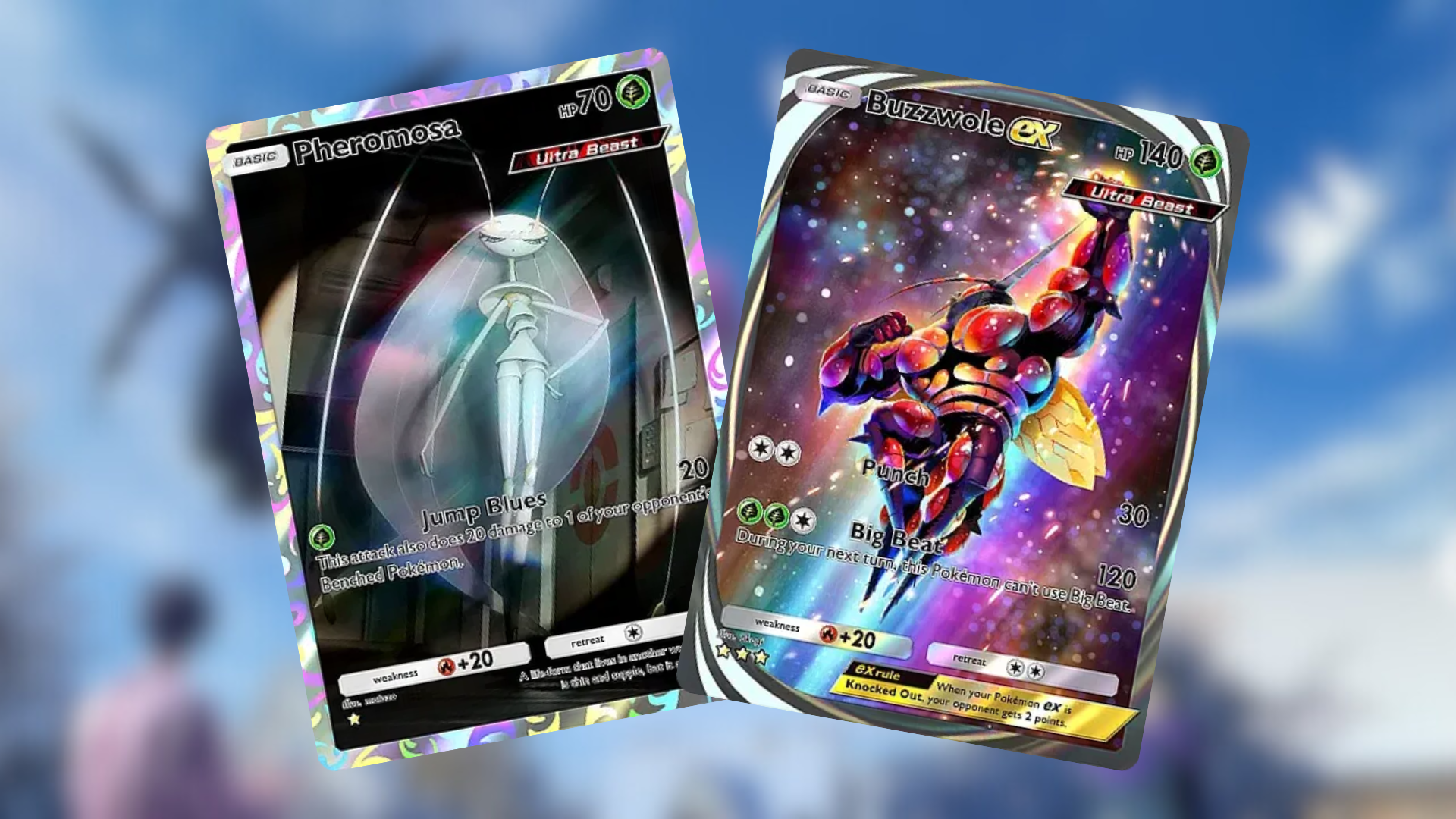 Pheromosa will start off your battles (Image via The Pokemon Company)
