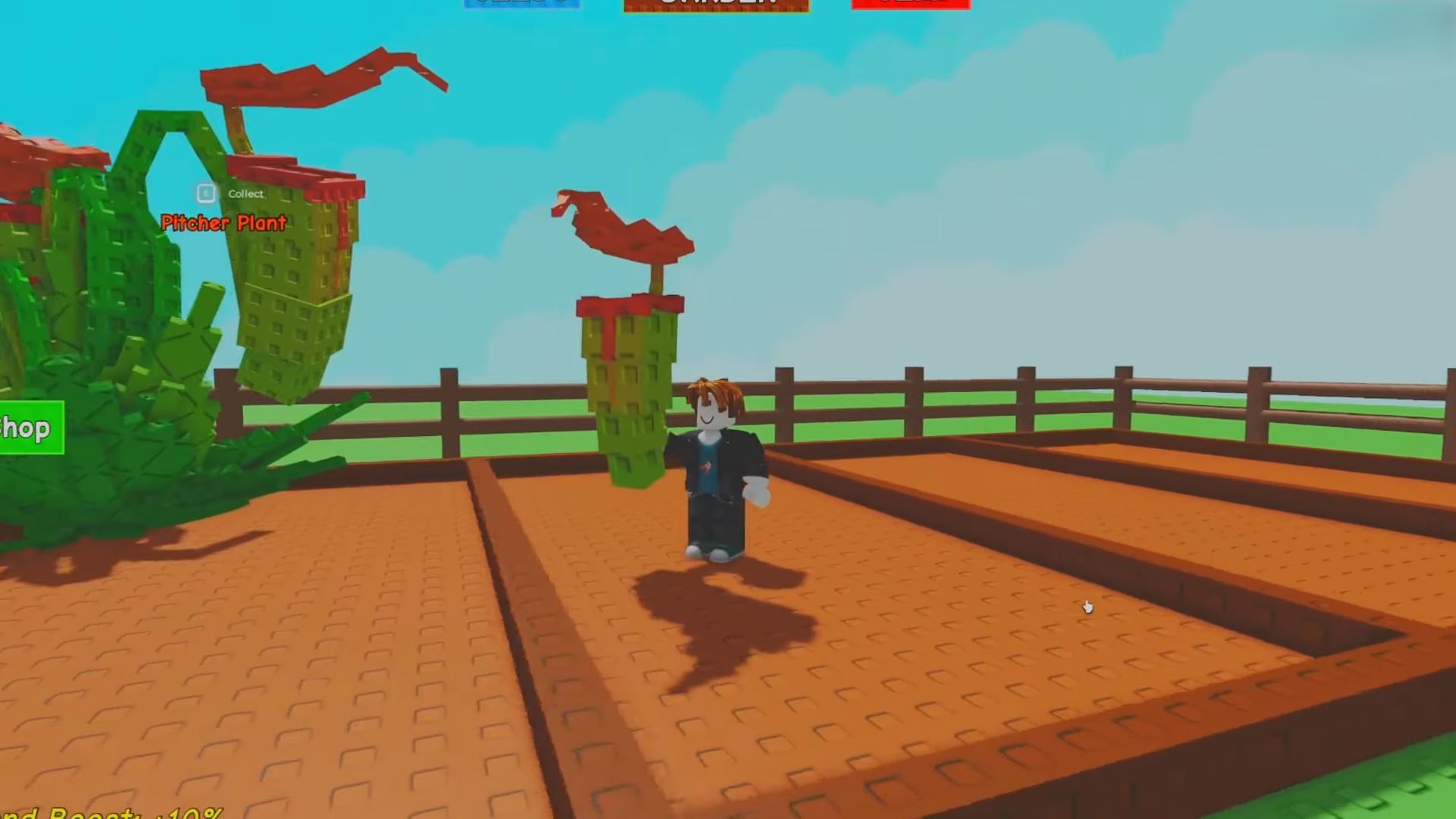 Pitcher Plant in Garden (Image via Roblox)