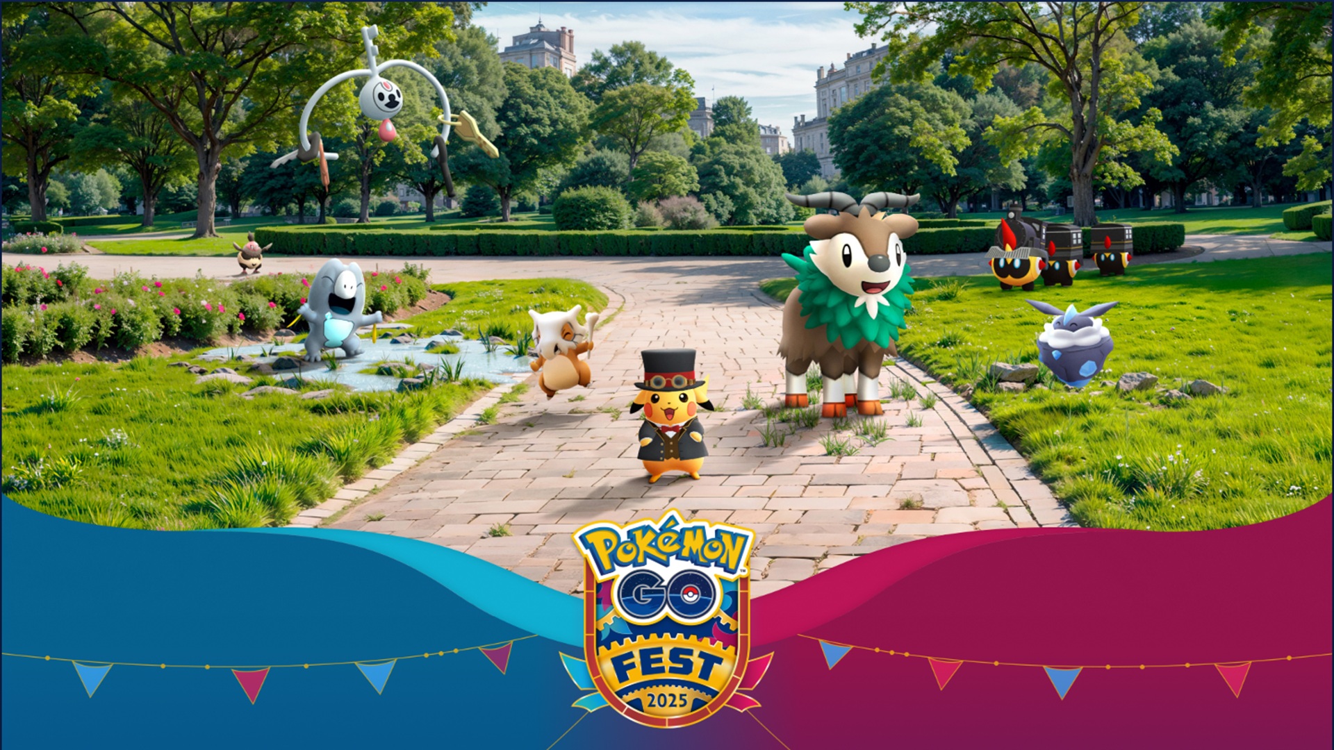 Pokemon GO Fest official poster. (Source: Niantic)