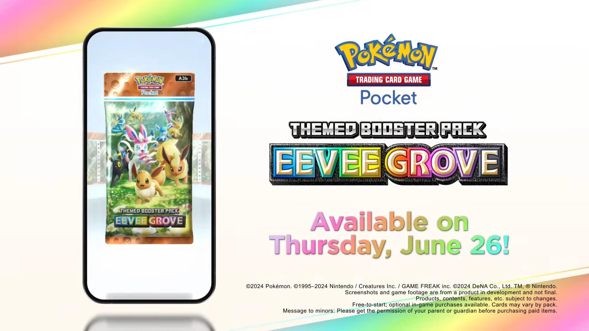 Eevee Grove for Pokemon TCG Pocket (Image via The Pokemon Company)