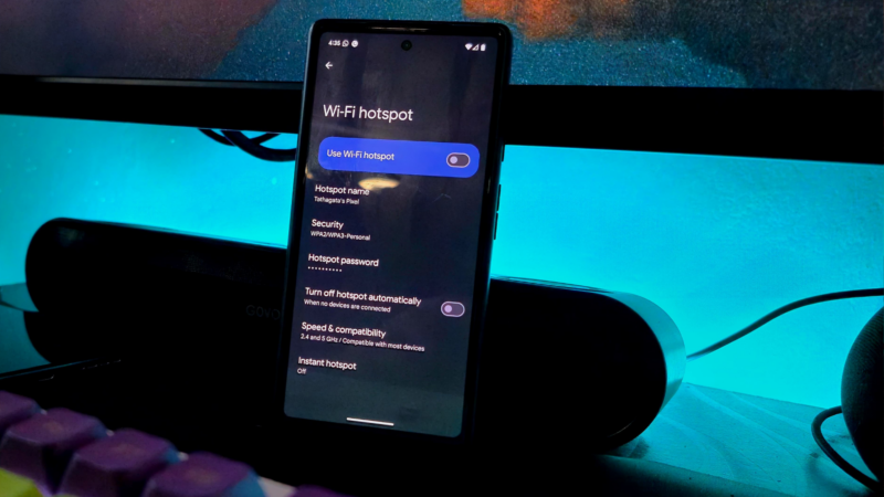 Find out how to turn on Wi-Fi hotspot on your phone
