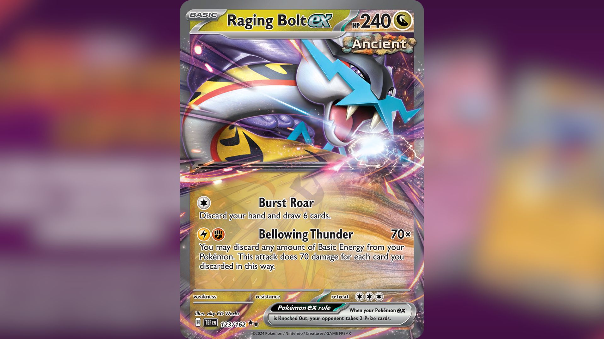 Raging Bolt ex (Image via The Pokemon Company)