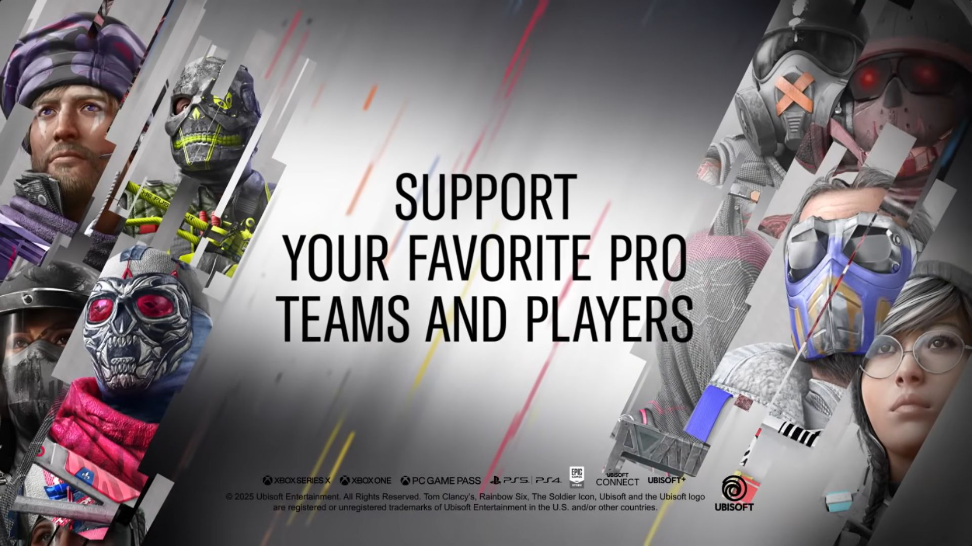 Rainbow Six Siege X All New Pro Team Bundles