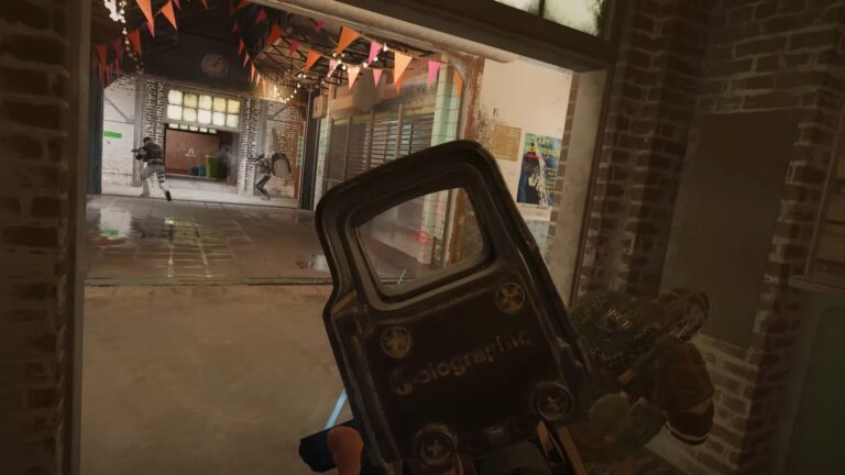 Picture of Leaning in the corners in Siege X