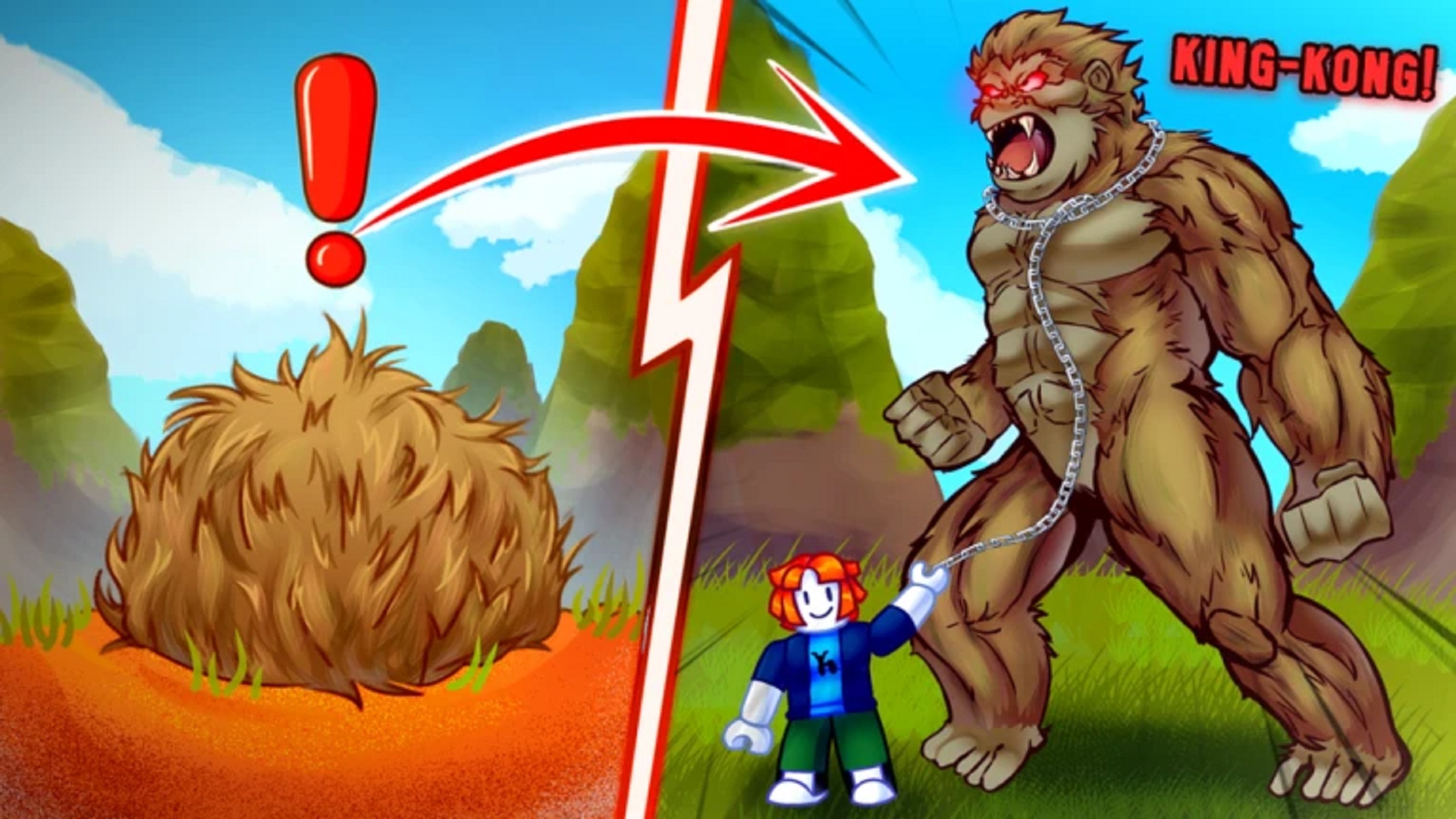 Raise a Farm King Kong pet (Image via Roblox)