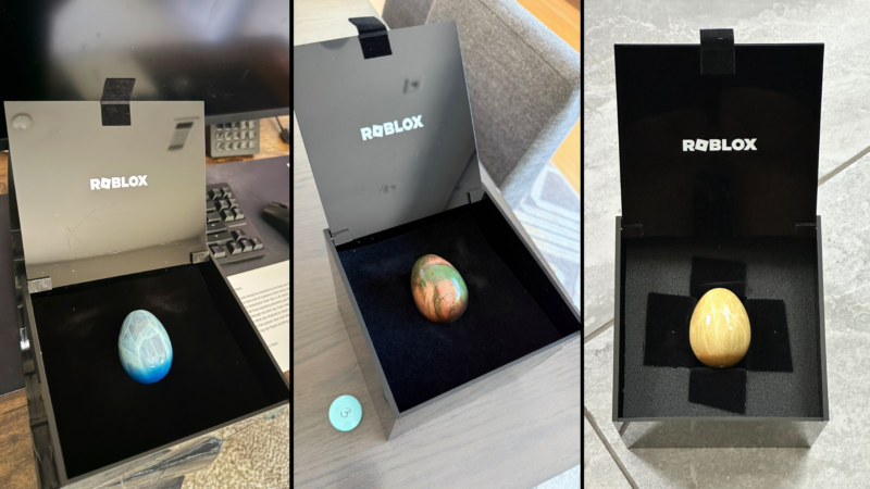 Roblox Sent Different Eggs to Content Creators