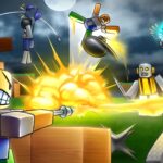 Robots VS Humans (Image via Roblox)