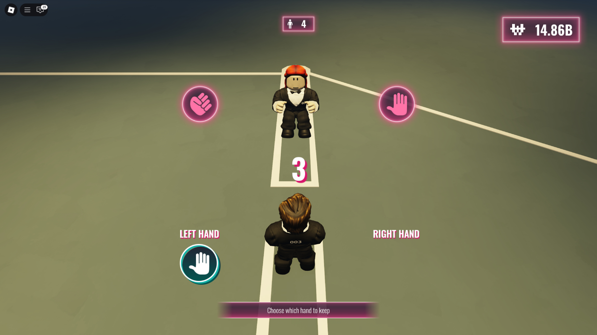 Rock, Paper, Scissors (Image via Roblox Corporation)
