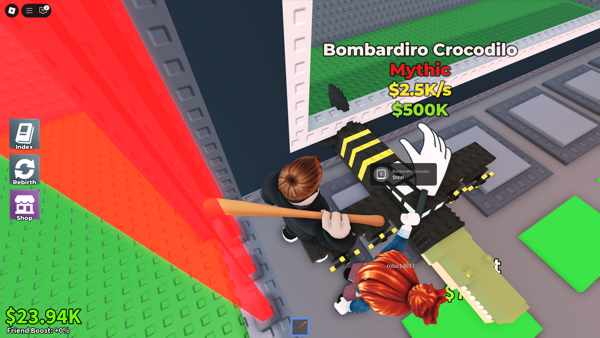 Gameplay screenshot from Steal a Brainrot (Image via Roblox Corporation)