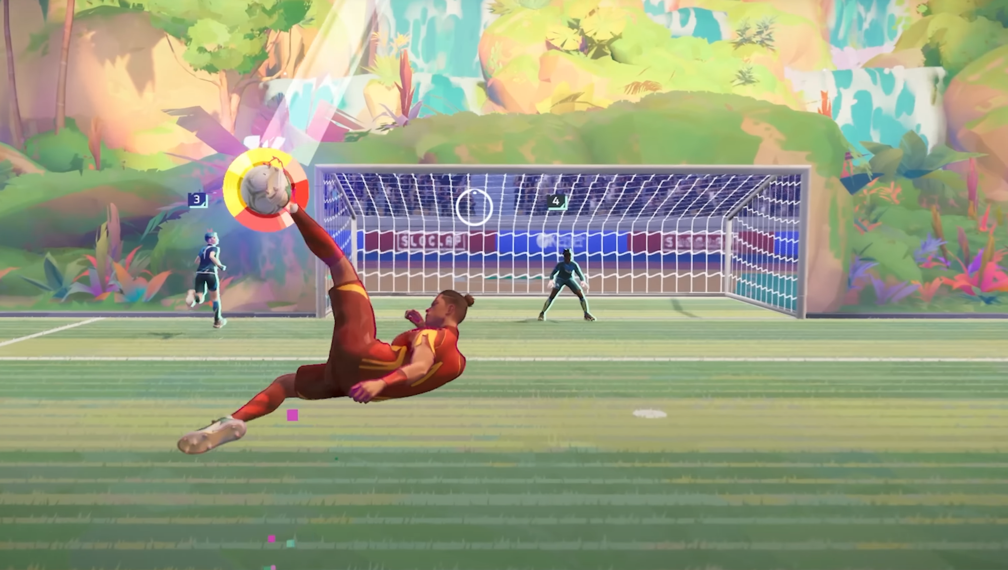 Wall lob shots in Rematch