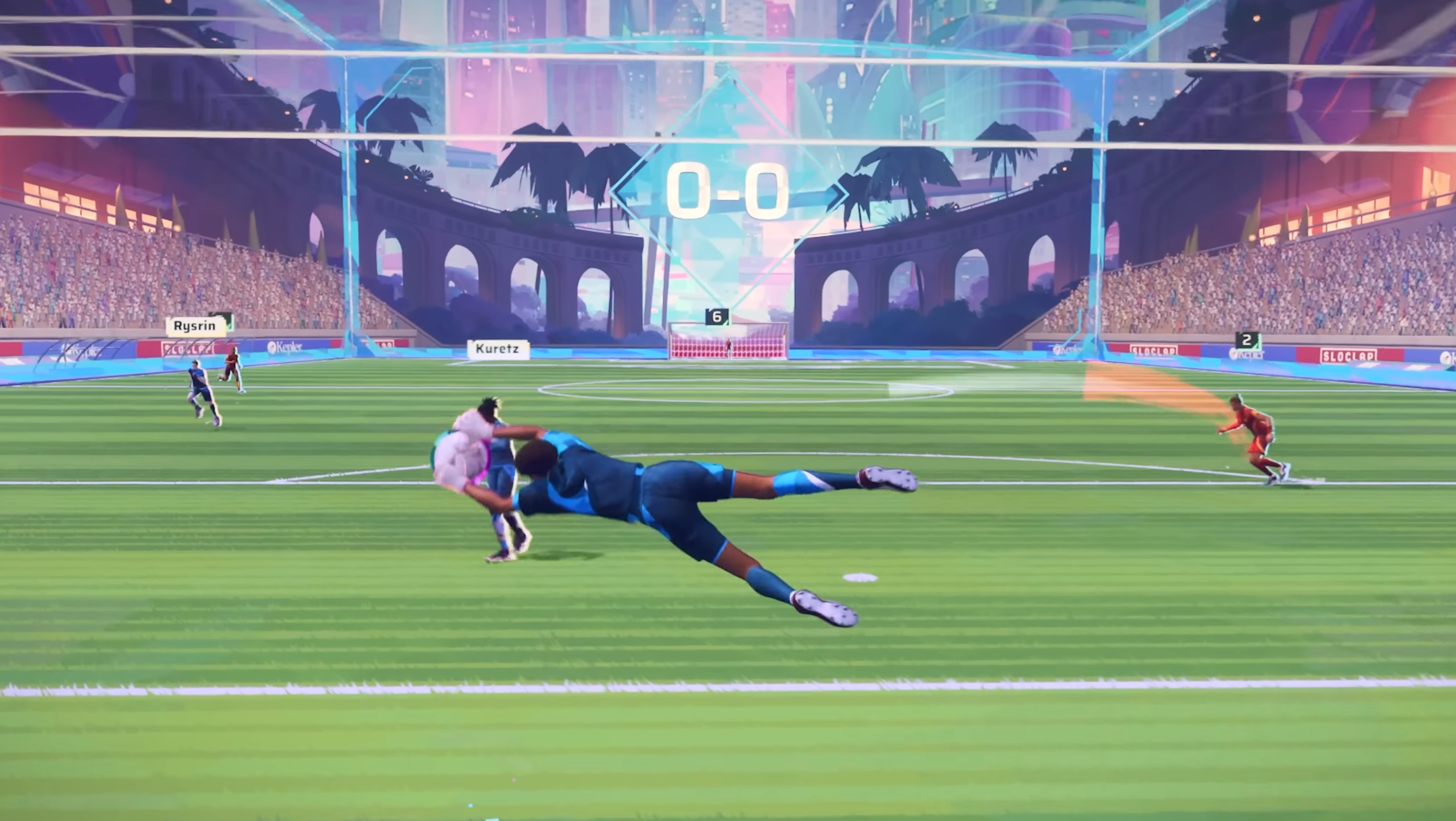 Goalkeeper Tweaks in Rematch (Image via Sloclap)