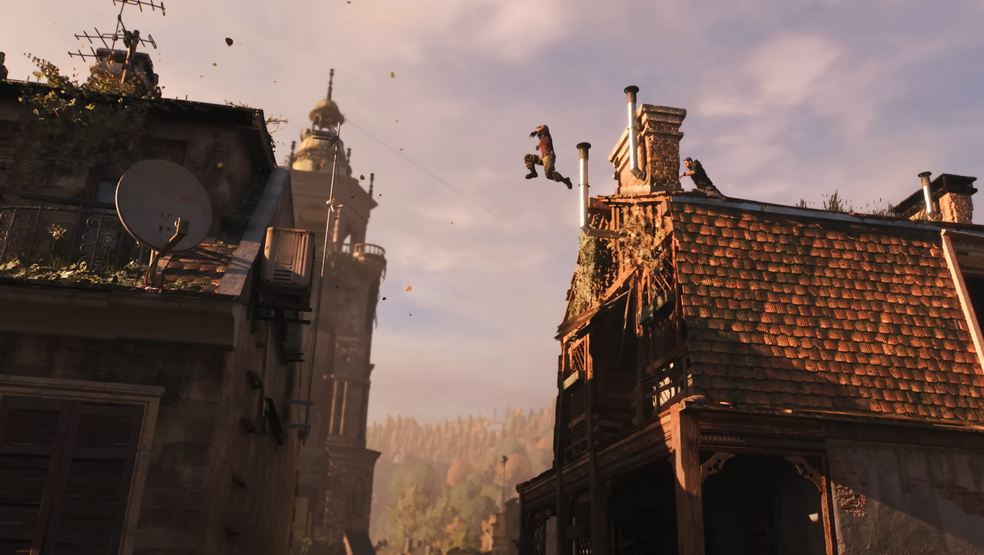 Parkor in Dying Light: The Beast