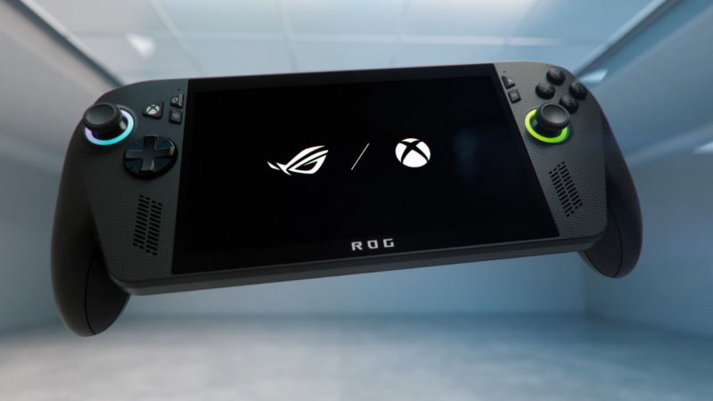 Rog Xbox Ally and ROG Xbox Ally X Handhelds