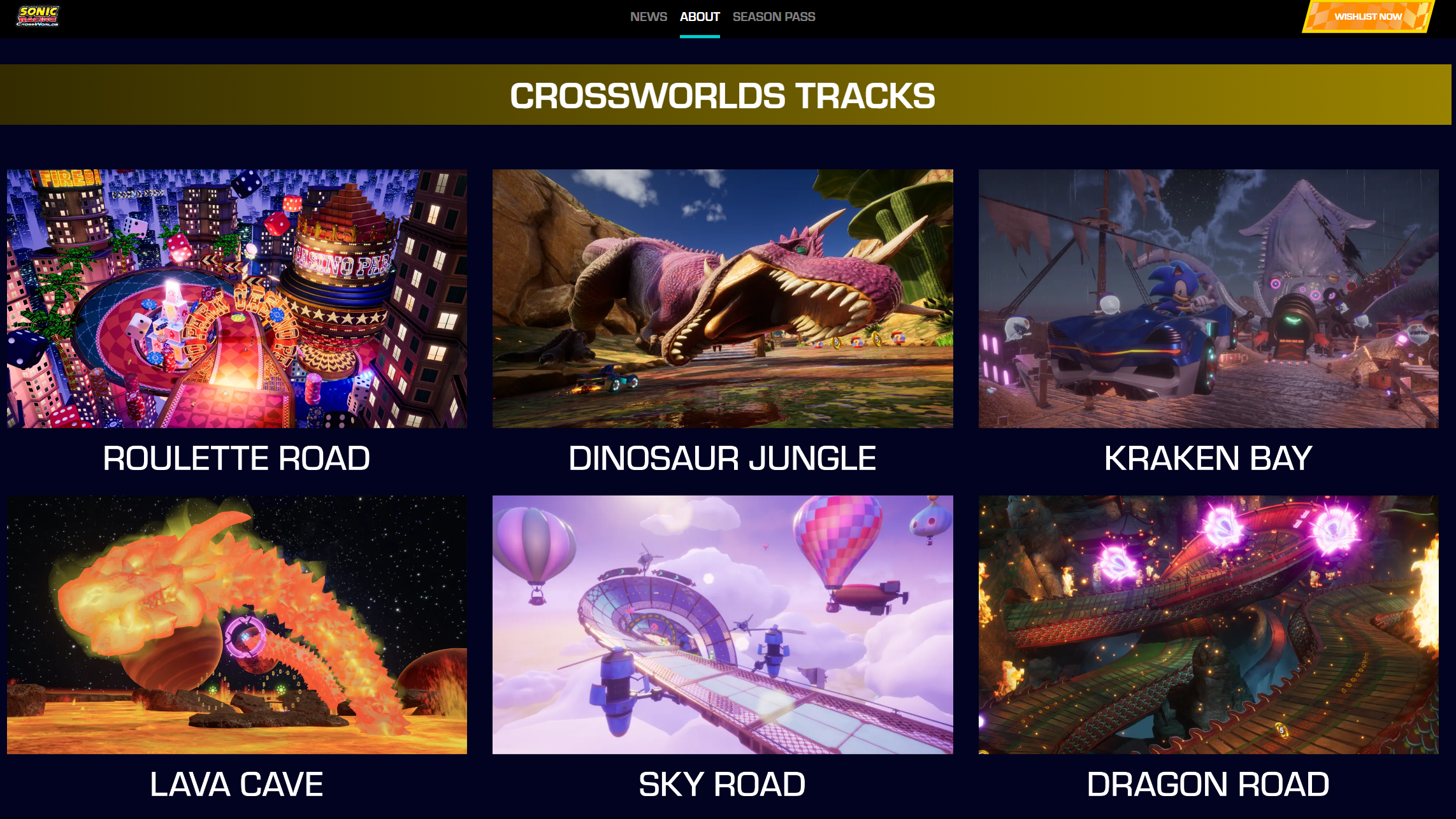 Crossworld Tracks