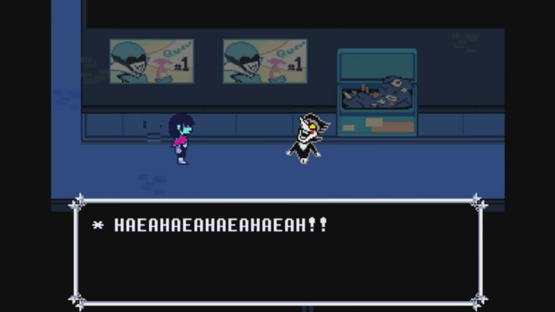 Spamton Boss Fight in Chapter 2, Deltarune