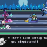 Rollercoaster Berdly Boss in Deltarune, Chapter 2