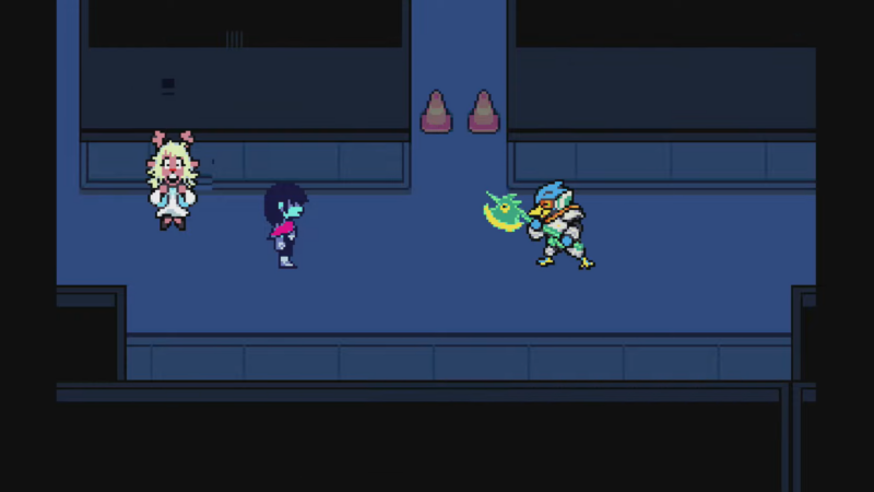 Berdly Boss in Deltarune, Chapter 2