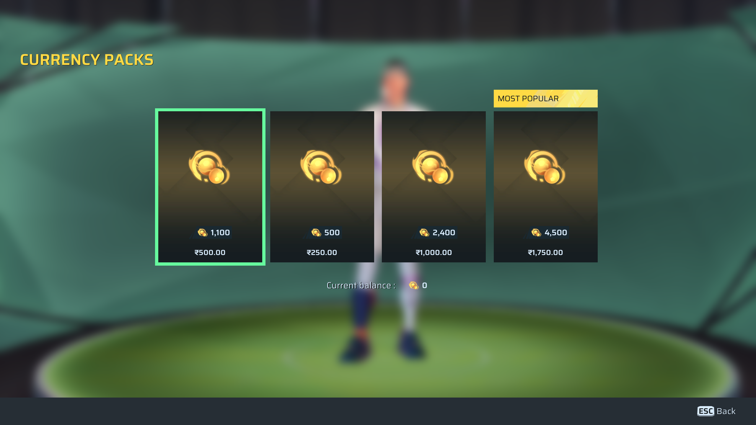 Purchase Quants in Rematch