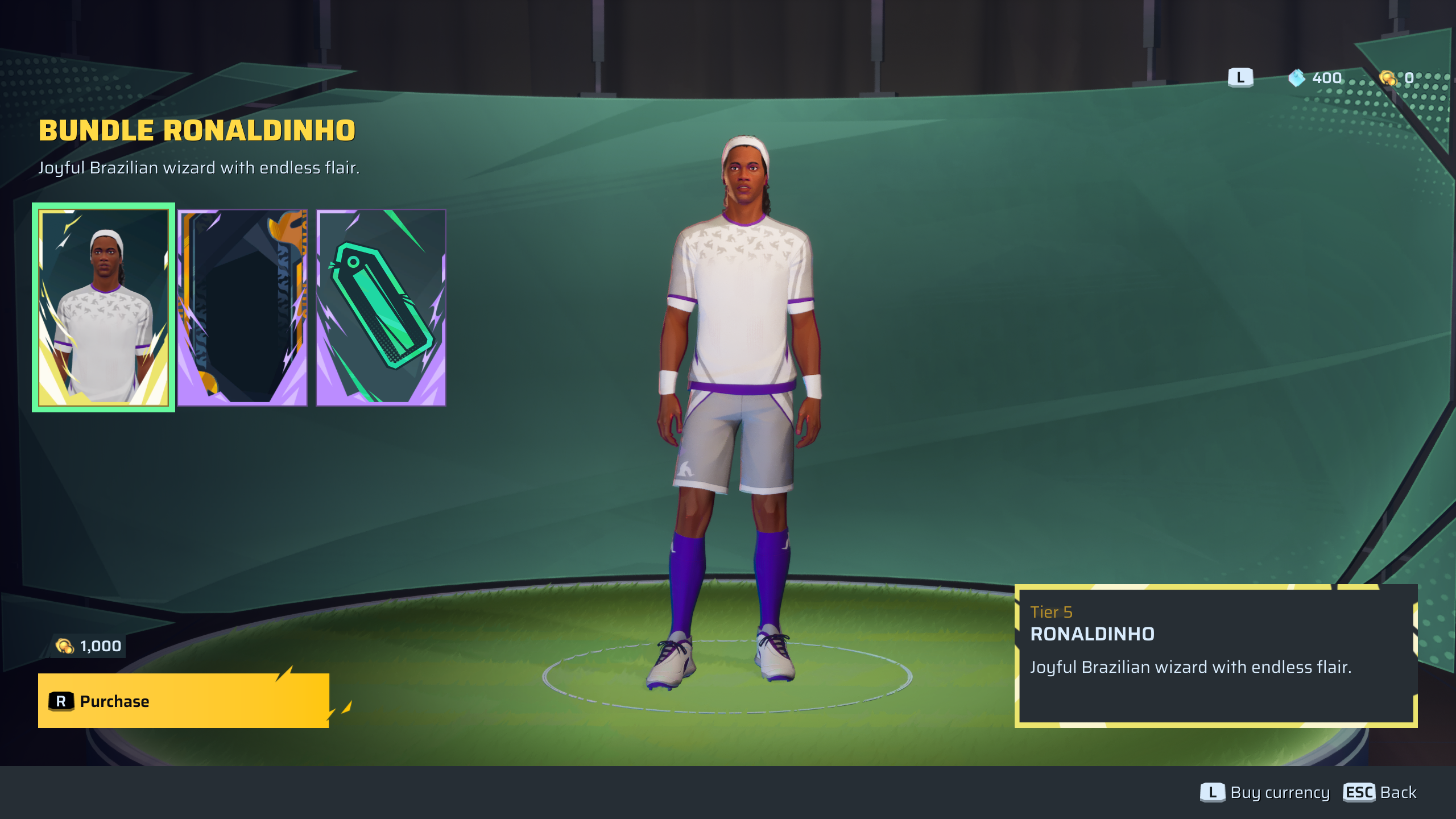 Ronaldinho Bundle Purchase