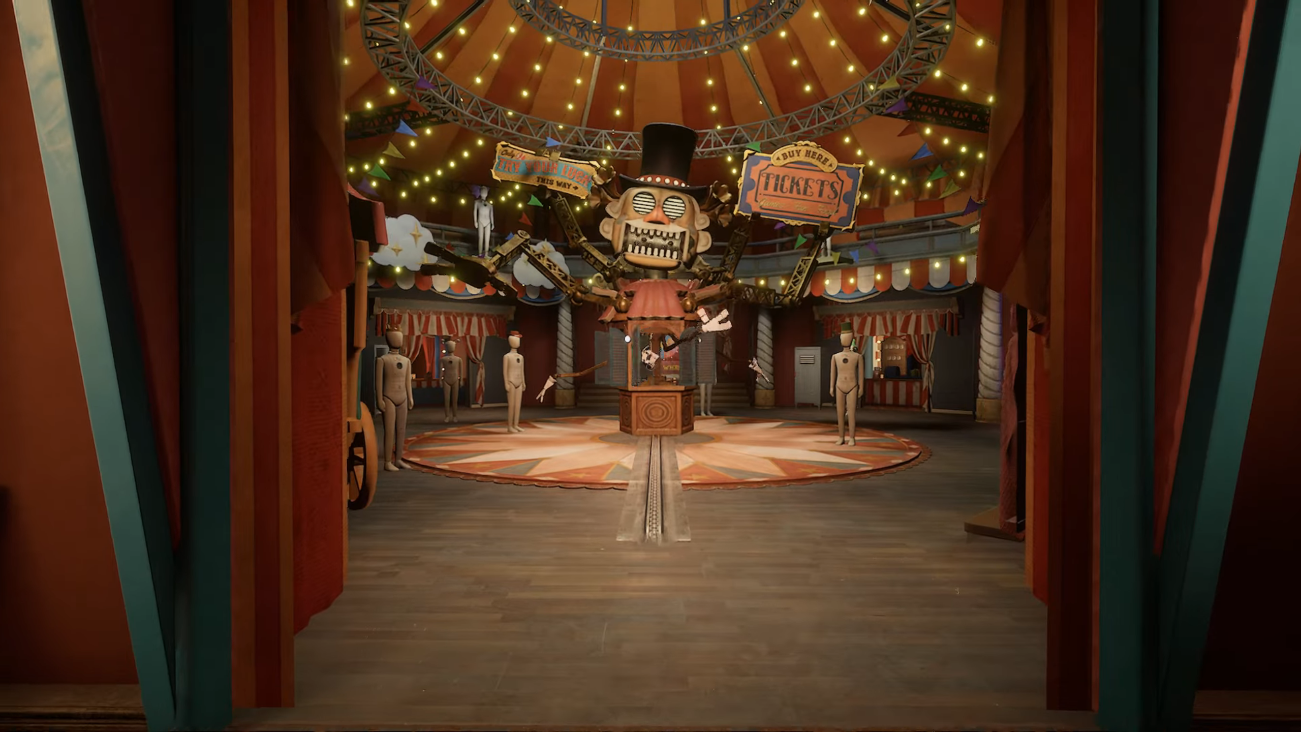 Big Top SHowroom FNAF: Secret of the Mimic