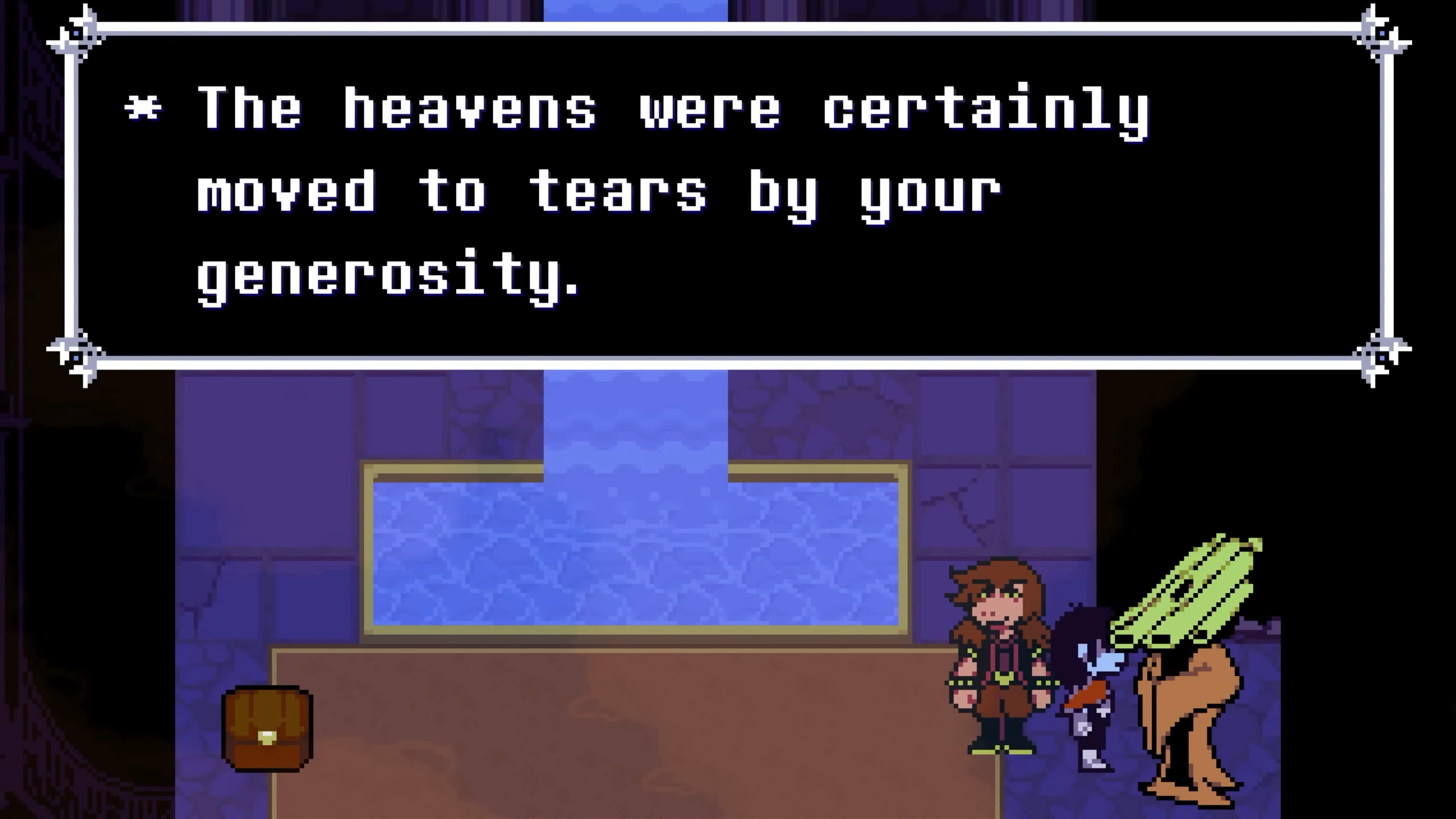 Fountain Donation Reward in Deltarune Chapter 4