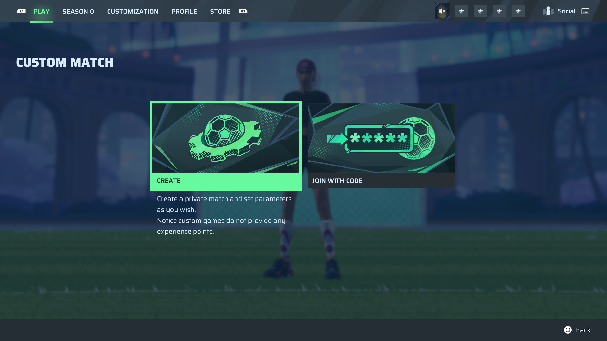 Create or Join Custom Games in Rematch (Image via Sloclap | Deltia's Gaming)