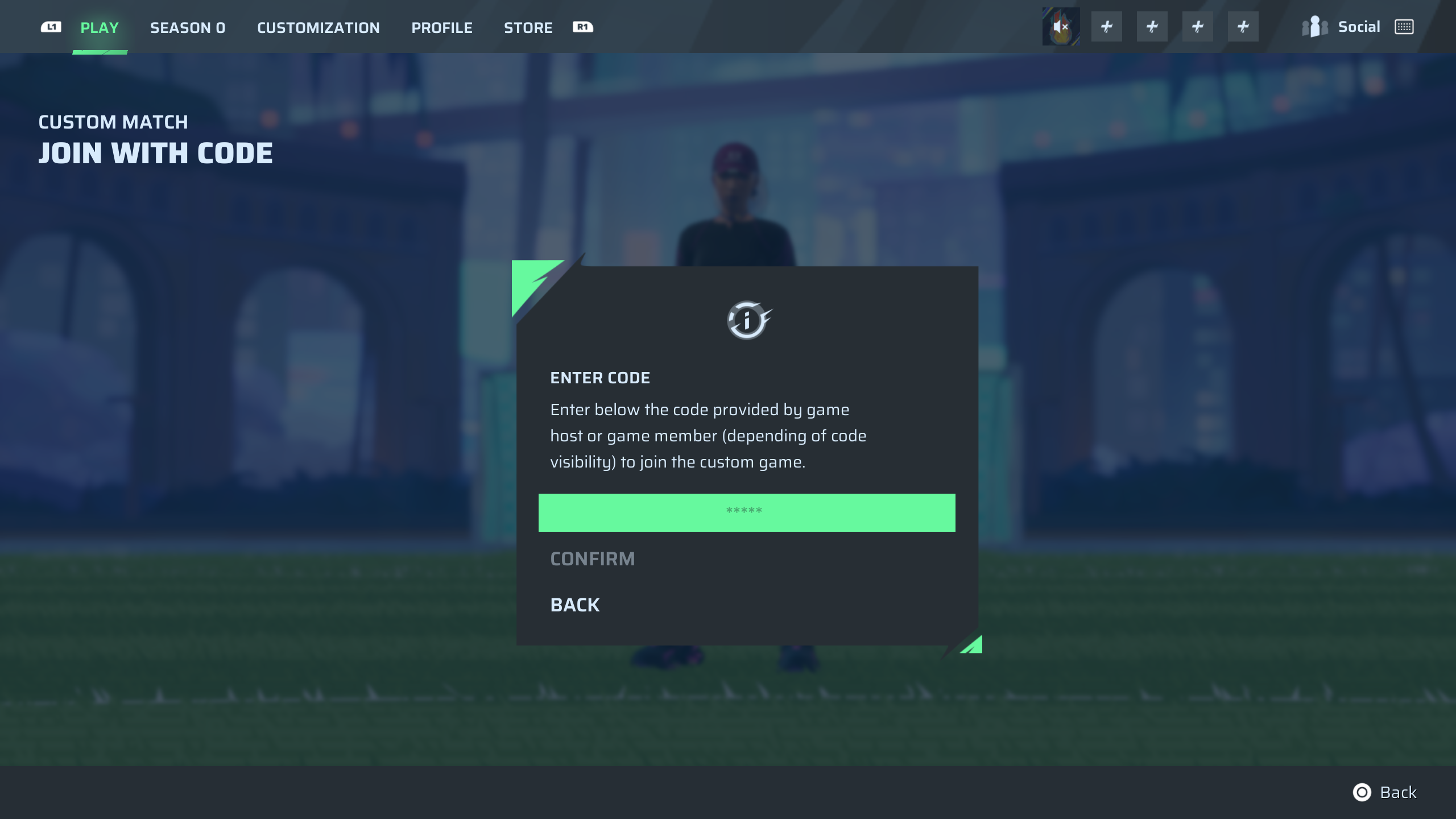 Join a custom match (Image via Sloclap | Deltia's Gaming)