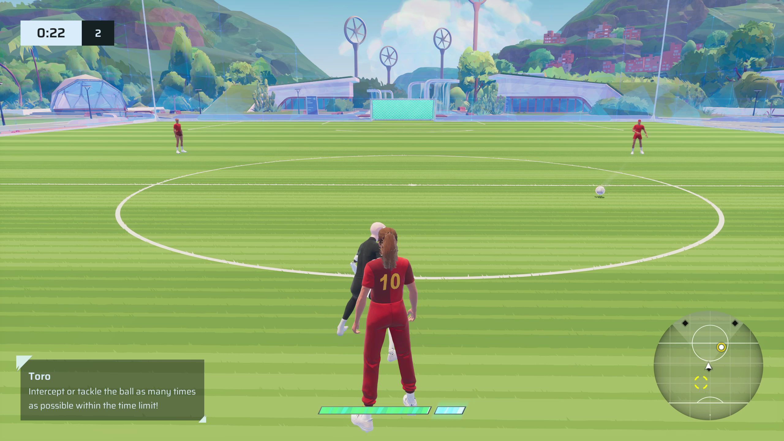 Block the player and intercept the passes (Image via Sloclap | Deltia's Gaming)