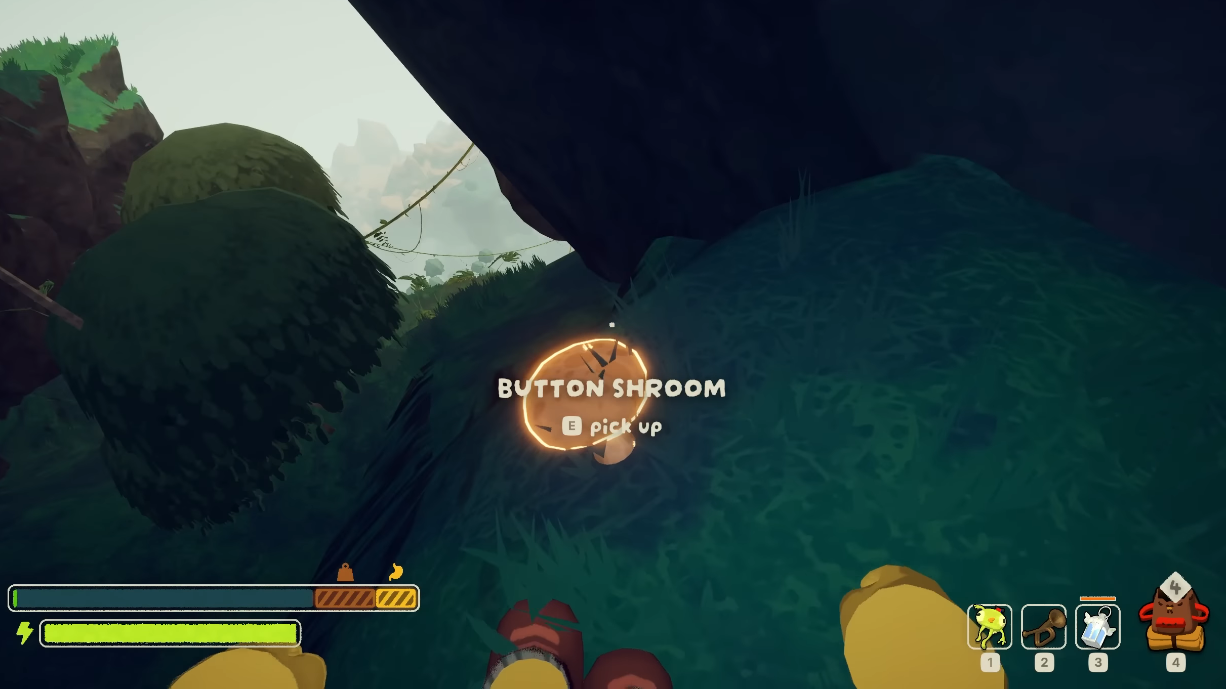 Different Mushrooms in PEAK (Image via Landfall | Skoottie/YouTube)