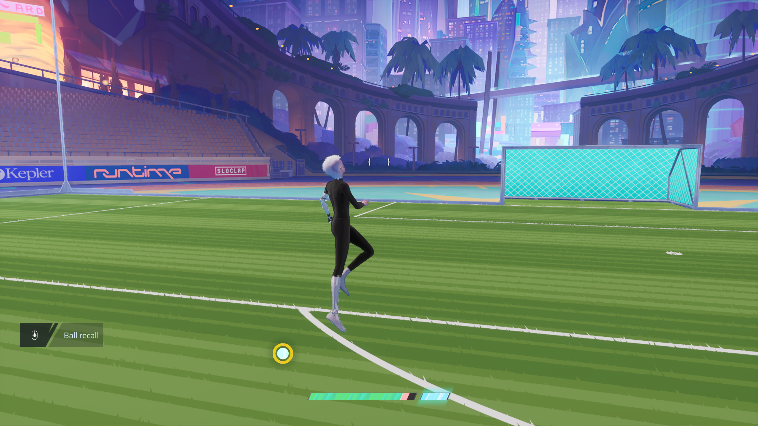 Outfield Dive in Rematch (Image via Sloclap | Deltia's Gaming)